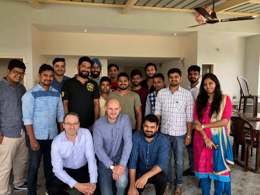 Das indische Team von Applaunch