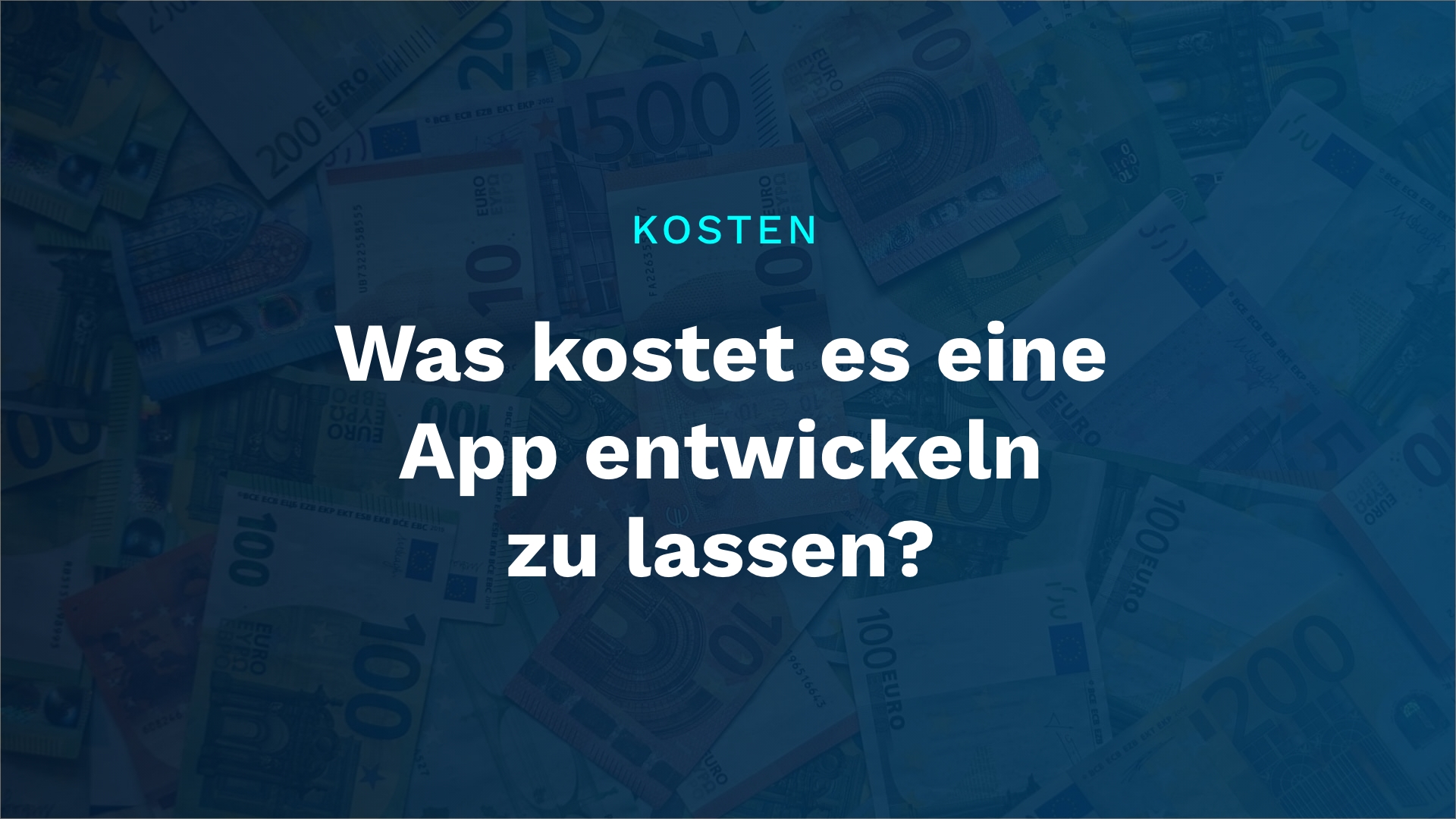 Was kostet die App Entwicklung bei einer App Agentur?
